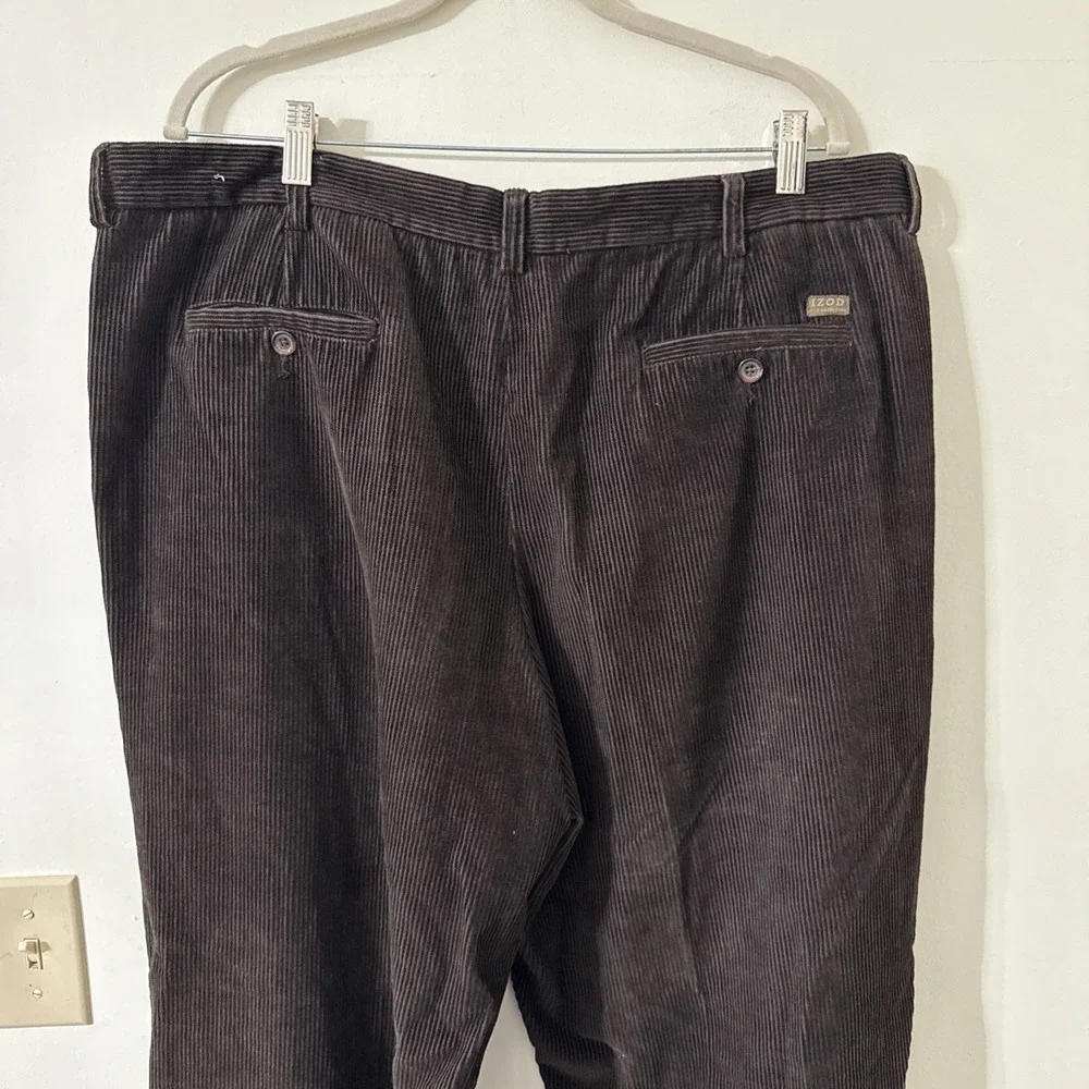 Izod Brown Corduroy Pants Men's Size 42x31